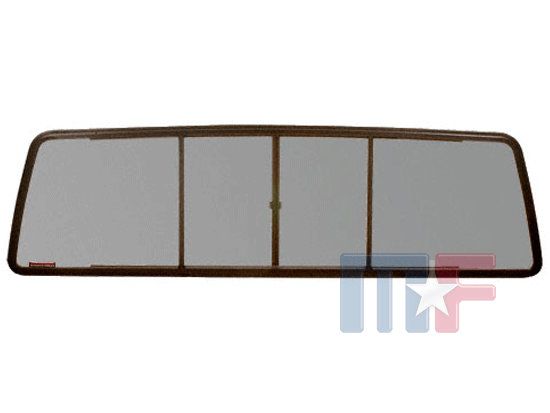 CRL Duo-Vent Four Panel Schiebefenster Ford Pickup 73-96 Solar