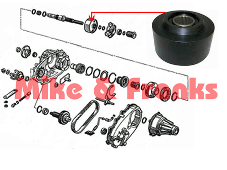 Viskosekupplung Grand Cherokee 96-98 NP249 Verteilergetriebe
