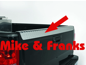 °DeeZee Riffelblech Heckklappenkantenprotektor Ram Pickup 03-08*