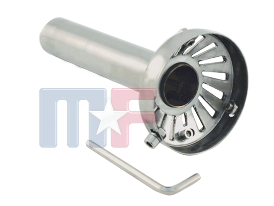 Silencer einstellbar 3-7/8" (für 4" O.D. Tips)