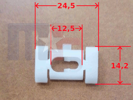 Zierleistenclip GM 1 Stck