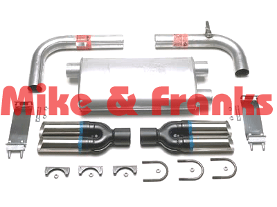 17429 Dynomax Camaro/Firebird/Trans Am V8 93-97 Auspuff Quad