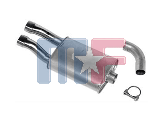 Dynomax Super Turbo Schalldämpfer Corvette 84-91 links
