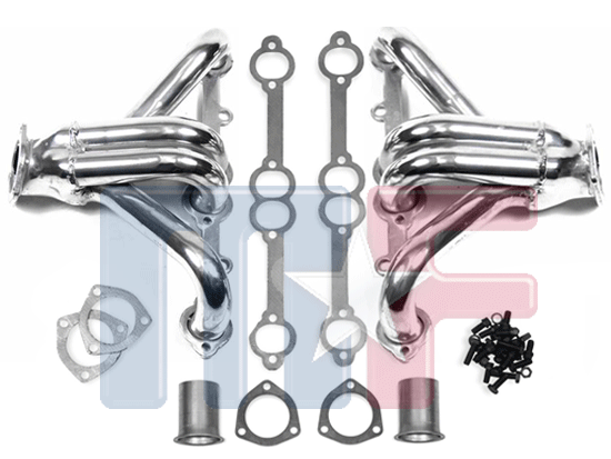 Fächerkrümmer Block Hugger Universal Street Rod SBC beschichtet