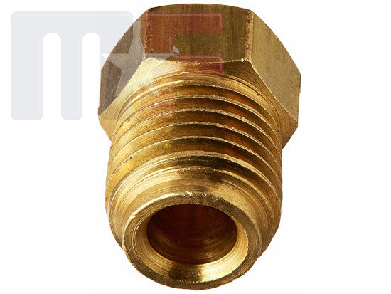 Blindstopfen 7/16"-24 inverted flare (1/4" Leitung)