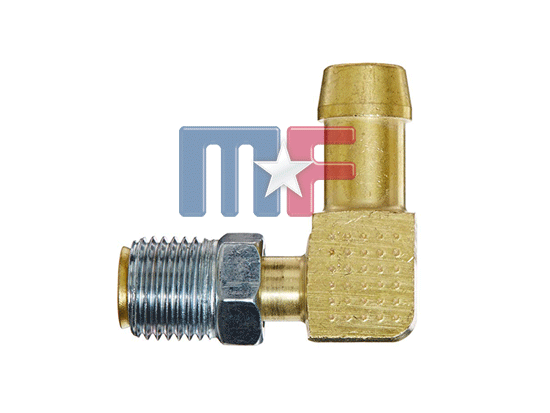 Schlauchanschluß 5/16" Inverted Flare 3/8" Schlauch 90° Winkel