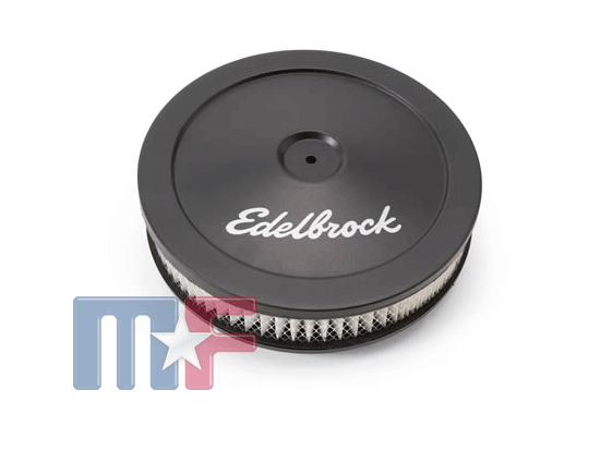 Edelbrock 10x2" Pro-Flo Luftfilter schwarz