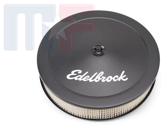 Edelbrock 14x3" Pro-Flo Luftfilter schwarz