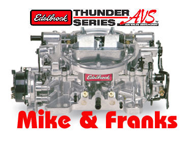 Edelbrock Thunder Series AVS 650CFM Vergaser Elektrik-Choke