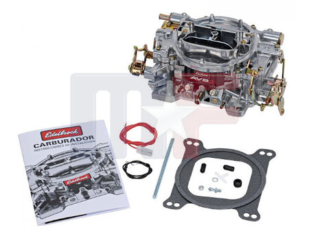 Edelbrock AVS2 650CFM Vergaser Manual-Choke Neu (Non-EGR)