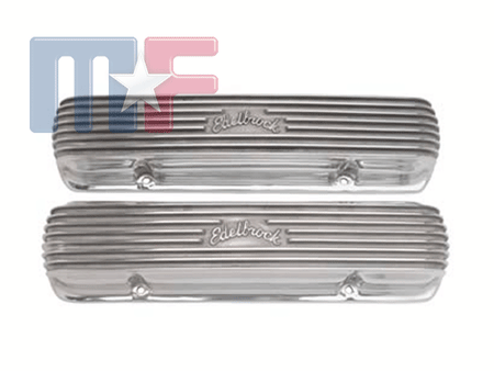 Edelbrock Classic Ventildeckel poliert Pontiac 301-455 62-79