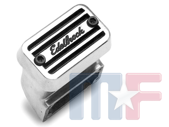 Edelbrock Elite Entlüfter, schraubbar, seitlich, mit Logo