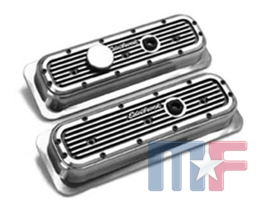 Edelbrock Elite Ventildeckel poliert Chevrolet 4,3L V6 87-93*