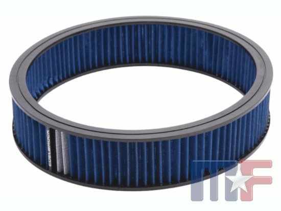 Edelbrock Luftfiltereinsatz 14"x3" blau auswaschbar