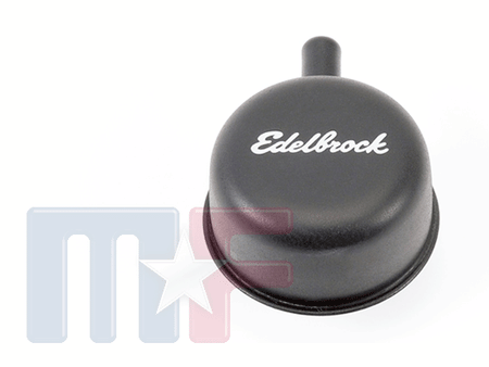 Edelbrock Signature Entlüfter mit Schlauchanschluß schwarz