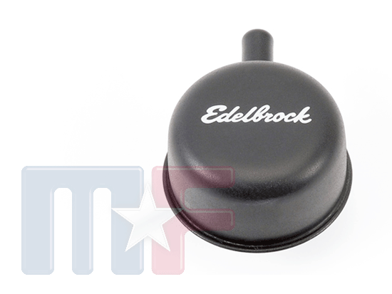 Edelbrock Signature Entlüfter mit Schlauchanschluß schwarz