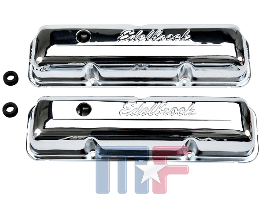 Edelbrock Signature Chromventildeckel Ford Big Block FE