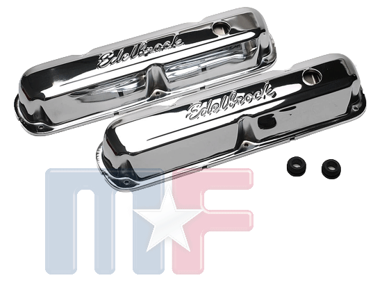 Edelbrock Signature Chromventildeckel Mopar SB 65-91
