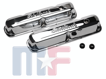 Edelbrock Signature Chromventildeckel Mopar SB 65-91
