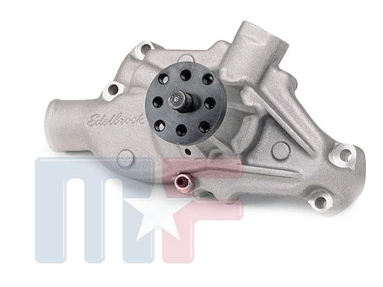 Edelbrock Aluminium HP Wasserpumpe Chevy Small Block, Short