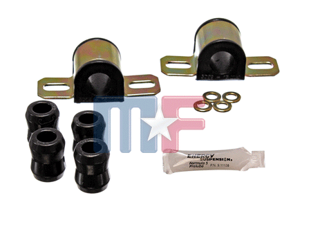 Poly-Stabibuchsenset vorn CJ5/CJ7/CJ8 76-86 15/16" schwarz