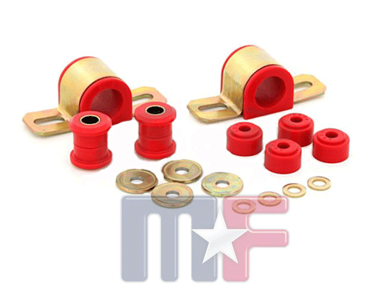 Poly-Stabibuchsenset vorn Cherokee XJ 84-01 28mm rot
