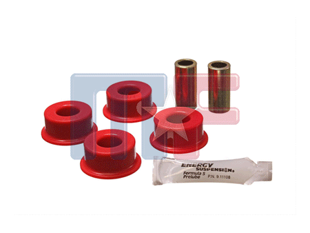 Poly-Trackbarbuchsen vorn/hinten Jeep YJ 87-95 rot