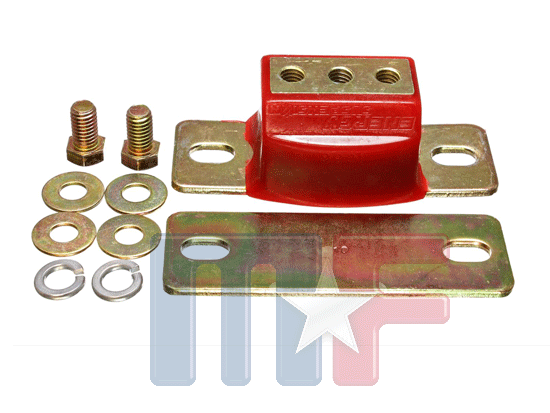 Poly-Getriebehalter GM/Jeep rot