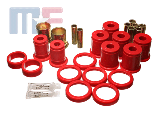 Poly-Lenkerbuchsensatz hinten diverse GM PKW 71-77* rot