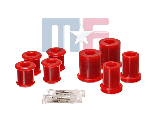 Poly-Querlenkerbuchsensatz vorn Corvette 97-13 rot