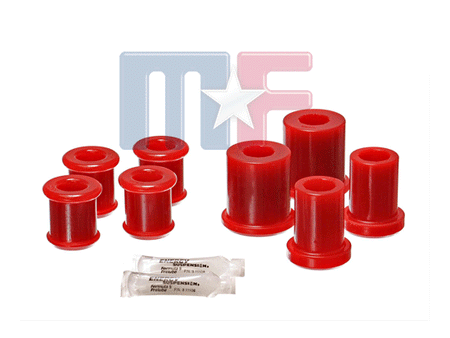 Poly-Querlenkerbuchsensatz vorn Corvette 97-13 rot