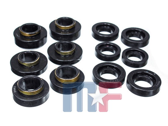Poly-Bodymountbuchsen Camaro 67-81/Firebird 67-72* schwarz