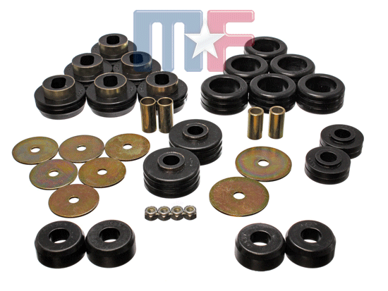 Poly-Bodymountkit Blazer/Jimmy 81-91 schwarz