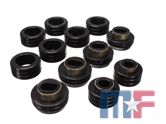 Poly-Bodymountbuchsen (Cab) S10/S15 Pickup STD 82-03 schwarz