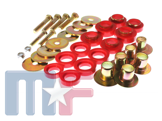 Poly-Bodymountkit Camaro 67-81/Firebird 67-72* rot