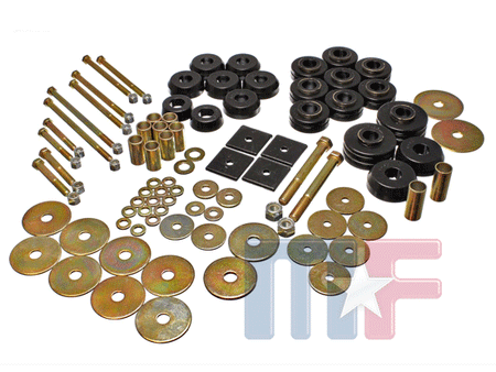 Poly-Bodymountkit Suburban 67-72 schwarz