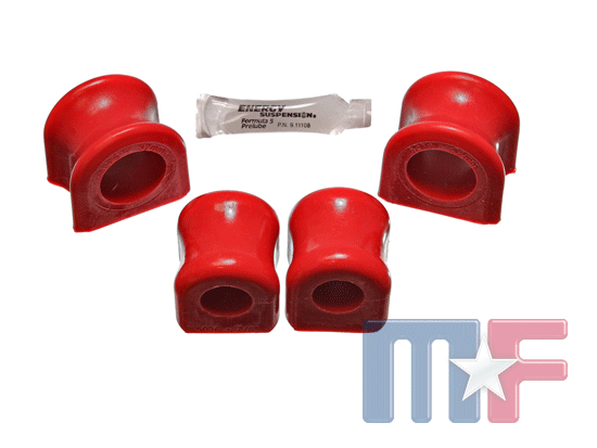Poly-Stabibuchsenset vorn S-10 Blazer/PU 4WD 83-93* 28mm rot