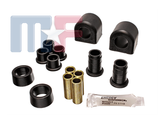 Poly-Stabibuchsenset vorn Corvette 84-87 24mm schwarz