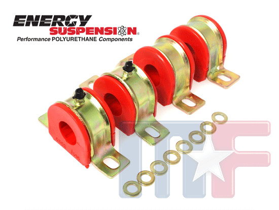 Poly-Stabibuchsenset vorn 27mm GM 2WD Trucks rot