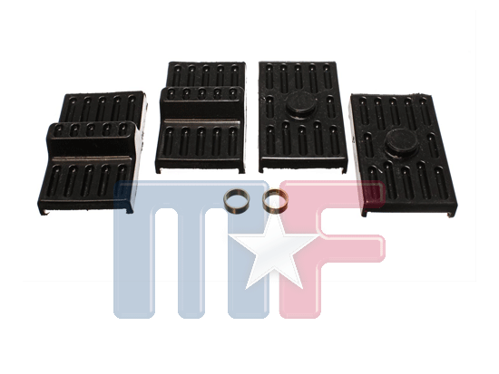 Poly-Blattfederisolatorensatz Camaro/Firebird 70-81 schwarz