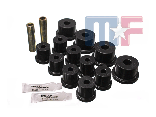 Poly-Blattfederbuchsen Mustang 64.5-73 schwarz