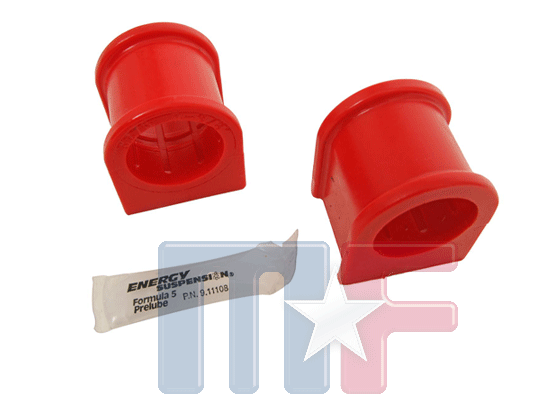 Poly-Stabibuchsen vorn innen 34mm Mustang 05-10 rot