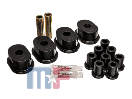 Poly-Blattfederbuchsen Mopar B-Body 73-79 Oval schwarz