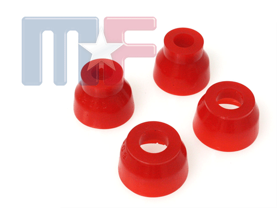 Poly-Staubmanschetten Kugelkopf GM PKWs 62-82* rot
