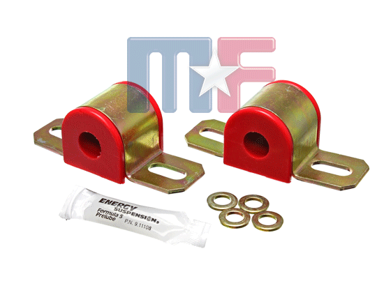 Poly-Stabibuchsen mittig Universal 7/16" 186419 rot