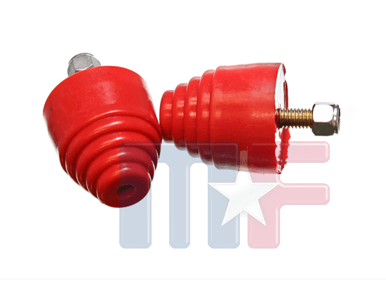 Poly-Anschlagpuffer 186597 rot