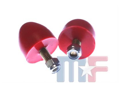 Poly-Anschlagpuffer 186598 rot