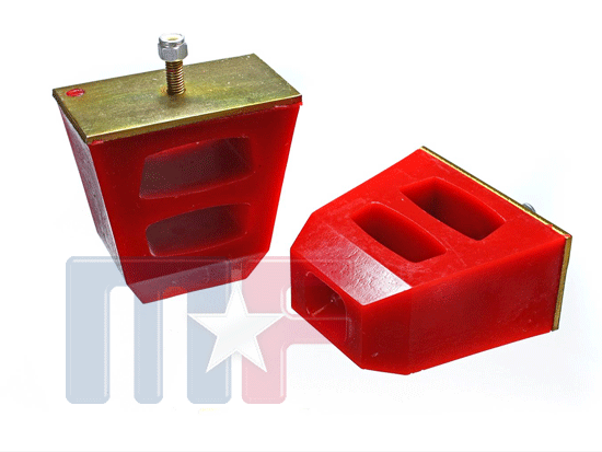 Poly-Anschlagpuffer Wedge 186600 rot