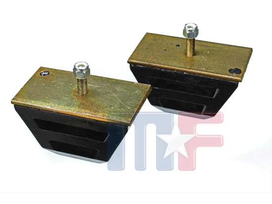 Poly-Anschlagpuffer Wedge 186823 schwarz