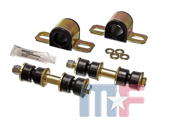 Poly-Stabibuchsenset vorn 1-1/4" GM 2WD Trucks 88-94* schwarz